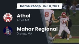 Recap: Athol  vs. Mahar Regional  2021