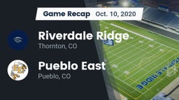 Recap: Riverdale Ridge vs. Pueblo East  2020