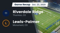Recap: Riverdale Ridge vs. Lewis-Palmer  2020