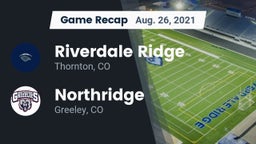 Recap: Riverdale Ridge  vs. Northridge  2021