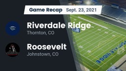 Recap: Riverdale Ridge  vs. Roosevelt  2021