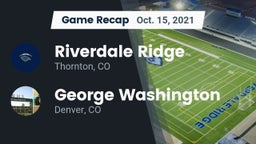 Recap: Riverdale Ridge  vs. George Washington  2021