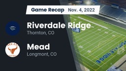 Recap: Riverdale Ridge  vs. Mead  2022