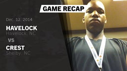 Recap: Havelock  vs. Crest  2014