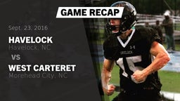 Recap: Havelock  vs. West Carteret  2016