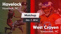 Matchup: Havelock vs. West Craven  2016