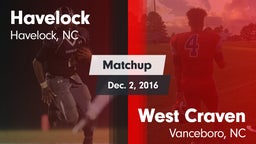 Matchup: Havelock vs. West Craven  2016