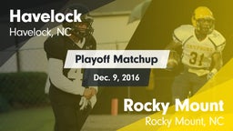 Matchup: Havelock vs. Rocky Mount  2016
