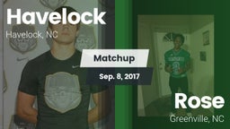 Matchup: Havelock vs. Rose  2017