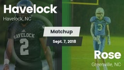 Matchup: Havelock vs. Rose  2018