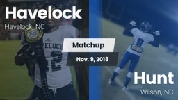 Matchup: Havelock vs. Hunt  2018