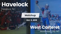 Matchup: Havelock vs. West Carteret  2018