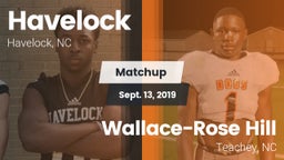 Matchup: Havelock vs. Wallace-Rose Hill  2019