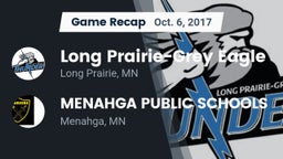 Recap: Long Prairie-Grey Eagle  vs. MENAHGA PUBLIC SCHOOLS 2017