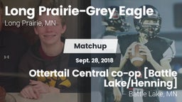 Matchup: Long Prairie-Grey Ea vs. Ottertail Central co-op [Battle Lake/Henning]  2018