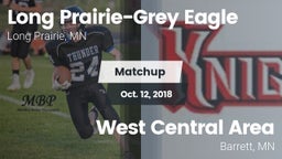 Matchup: Long Prairie-Grey Ea vs. West Central Area 2018