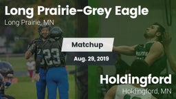 Matchup: Long Prairie-Grey Ea vs. Holdingford  2019