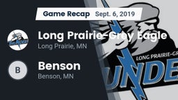 Recap: Long Prairie-Grey Eagle  vs. Benson  2019