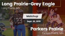 Matchup: Long Prairie-Grey Ea vs. Parkers Prairie  2019