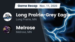 Recap: Long Prairie-Grey Eagle  vs. Melrose  2020