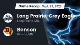 Recap: Long Prairie-Grey Eagle  vs. Benson  2023