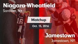 Matchup: Niagara-Wheatfield vs. Jamestown  2016