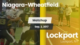 Matchup: Niagara-Wheatfield vs. Lockport  2017