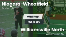 Matchup: Niagara-Wheatfield vs. Williamsville North  2017