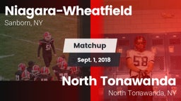 Matchup: Niagara-Wheatfield vs. North Tonawanda  2018