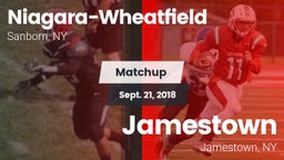 Matchup: Niagara-Wheatfield vs. Jamestown  2018