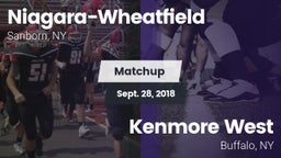 Matchup: Niagara-Wheatfield vs. Kenmore West  2018