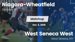 Matchup: Niagara-Wheatfield vs. West Seneca West  2018