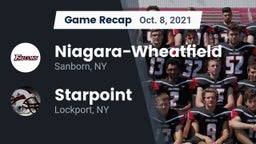 Recap: Niagara-Wheatfield  vs. Starpoint  2021