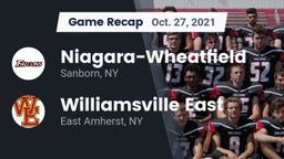 Recap: Niagara-Wheatfield  vs. Williamsville East  2021