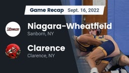 Recap: Niagara-Wheatfield  vs. Clarence  2022