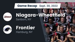Recap: Niagara-Wheatfield  vs. Frontier  2022