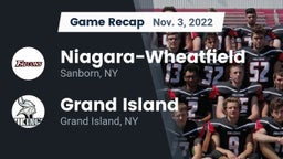 Recap: Niagara-Wheatfield  vs. Grand Island  2022