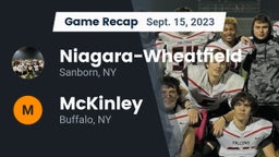 Recap: Niagara-Wheatfield  vs. McKinley  2023