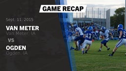 Recap: Van Meter  vs. Ogden  2015