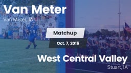 Matchup: Van Meter vs. West Central Valley  2016