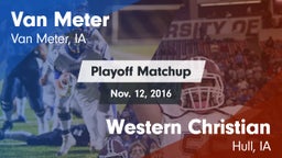 Matchup: Van Meter vs. Western Christian  2016