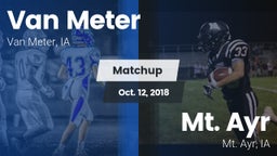Matchup: Van Meter vs. Mt. Ayr  2018