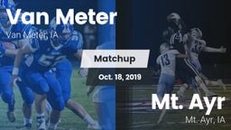 Matchup: Van Meter vs. Mt. Ayr  2019