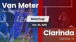 Matchup: Van Meter vs. Clarinda  2019