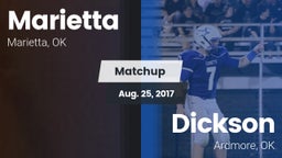 Matchup: Marietta vs. Dickson  2017