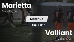 Matchup: Marietta vs. Valliant  2017