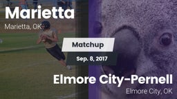 Matchup: Marietta vs. Elmore City-Pernell  2017