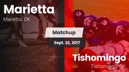 Matchup: Marietta vs. Tishomingo  2017