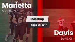 Matchup: Marietta vs. Davis  2017