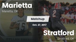 Matchup: Marietta Middle vs. Stratford  2017